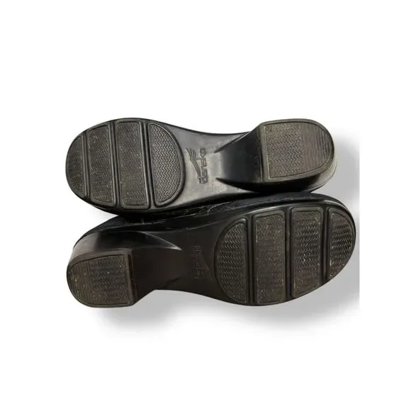 Dansko Sally Mary Jane Black Suede Clogs Women’s EU 41 US 11 - Picture 7 of 7